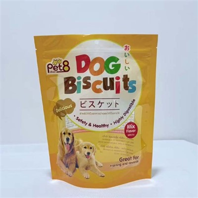 Manje bèt kay pwòp tèt -bloke sak zip ak fenèt transparan